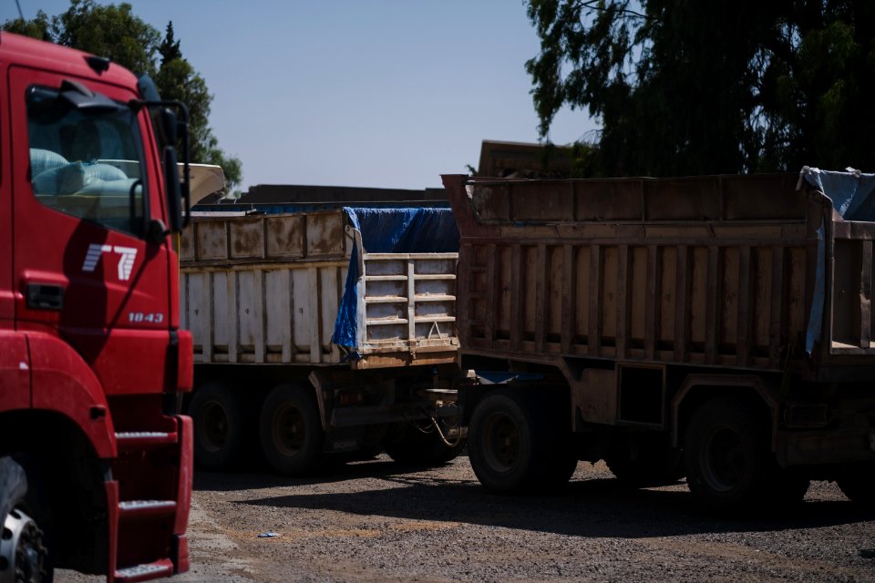 Views of the government depot in summer of 2019 where grain was received and processed in Shingal, known also as Sinjar 26