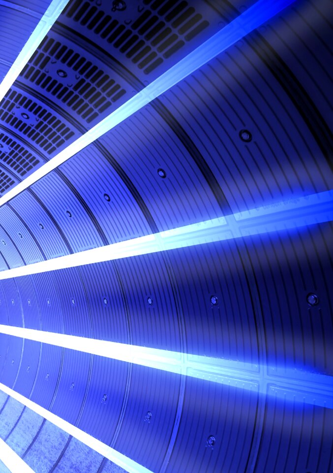 Corridor science fiction sci-fi