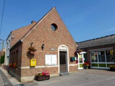 Wemaers-Cappel (Nord, Fr) mairie