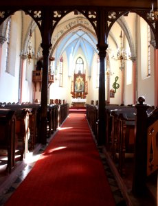 Weißbriach - Evangelische Kirche - Innenansicht