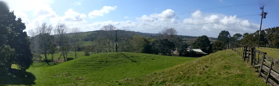 Waikoukou Valley panorama