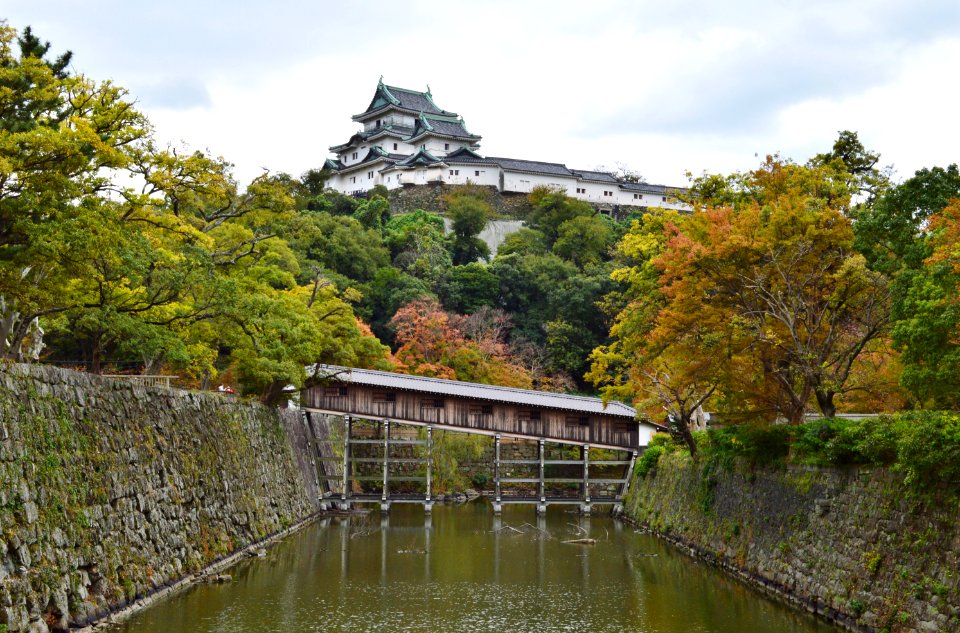 Wakayama Castle, Tenshu and Ohashi-rouka
