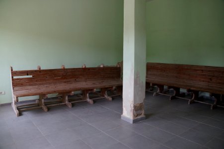 Waiting room at Vora train station (OSCAL19 trip)