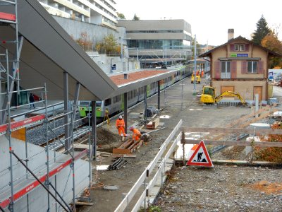 Wabern - Bahnhof Neubau 3