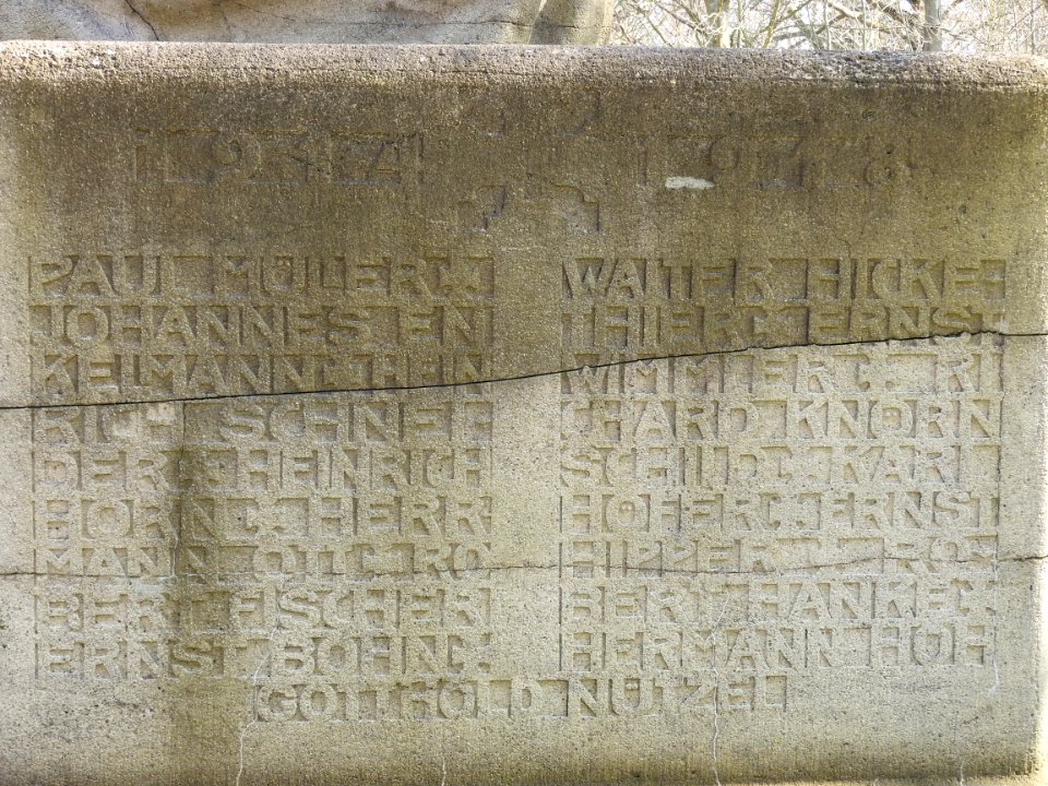 War memorial Ebersdorf, Saalburg-Ebersdorf 08