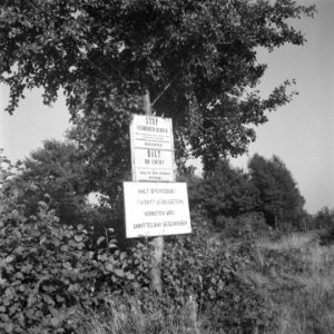 Waarschuwingsborden bij de grens, Bestanddeelnr 900-7364