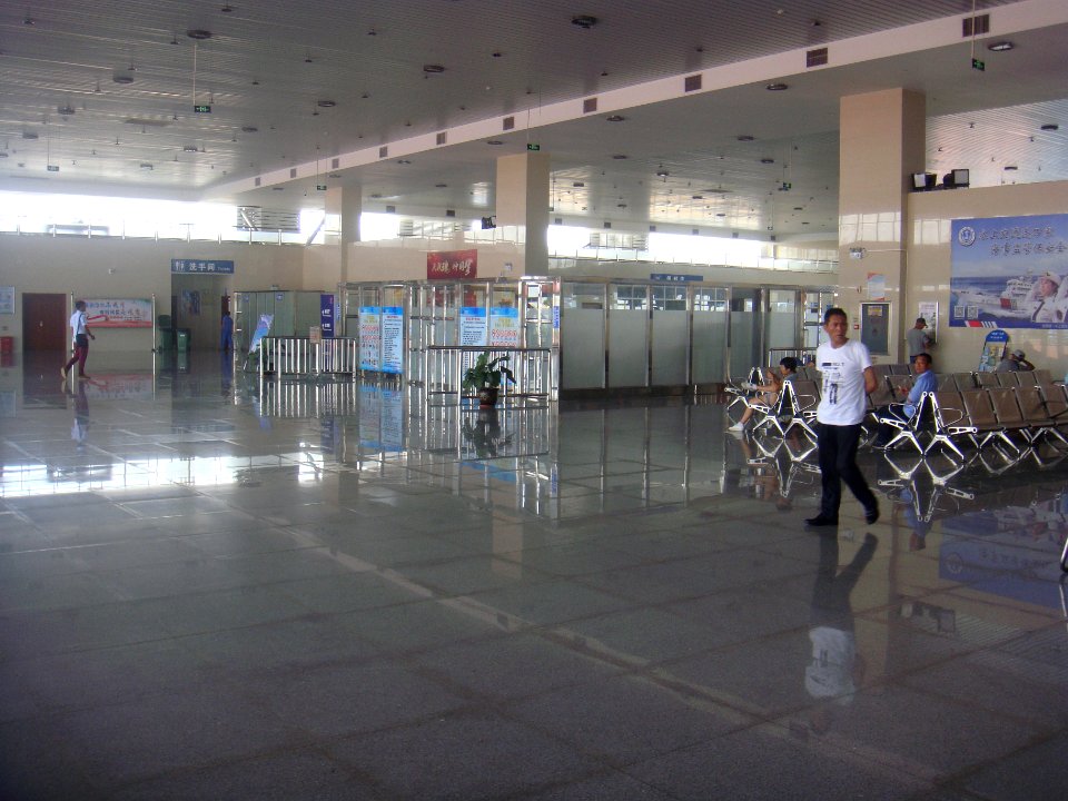 Waiting area at Haikou Port New Seaport - 02