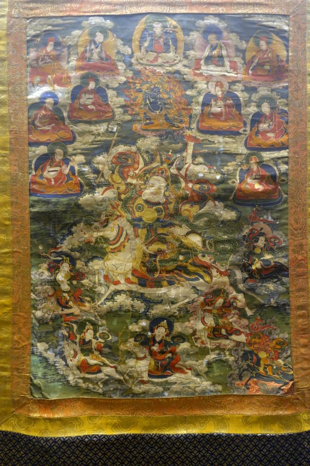 Warrior Deity, Tibet, 1644-1911 AD - Sichuan Provincial Museum - Chengdu, China - DSC04481