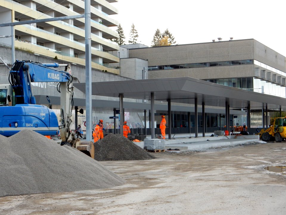 Wabern - Bahnhof Neubau 1
