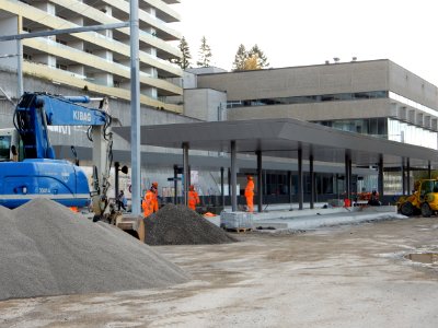 Wabern - Bahnhof Neubau 1