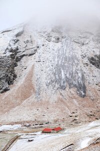 Structure mountain rocks