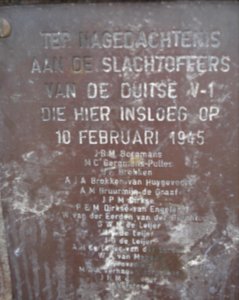 Waalwijk monument V1 detail