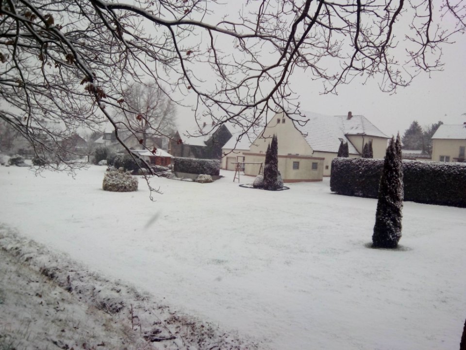Westerenger (Am Bahndamm) im Schnee