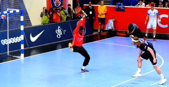 Wesley Pardin et Mikkel Hansen-20160416-PSG-TOULOUSE