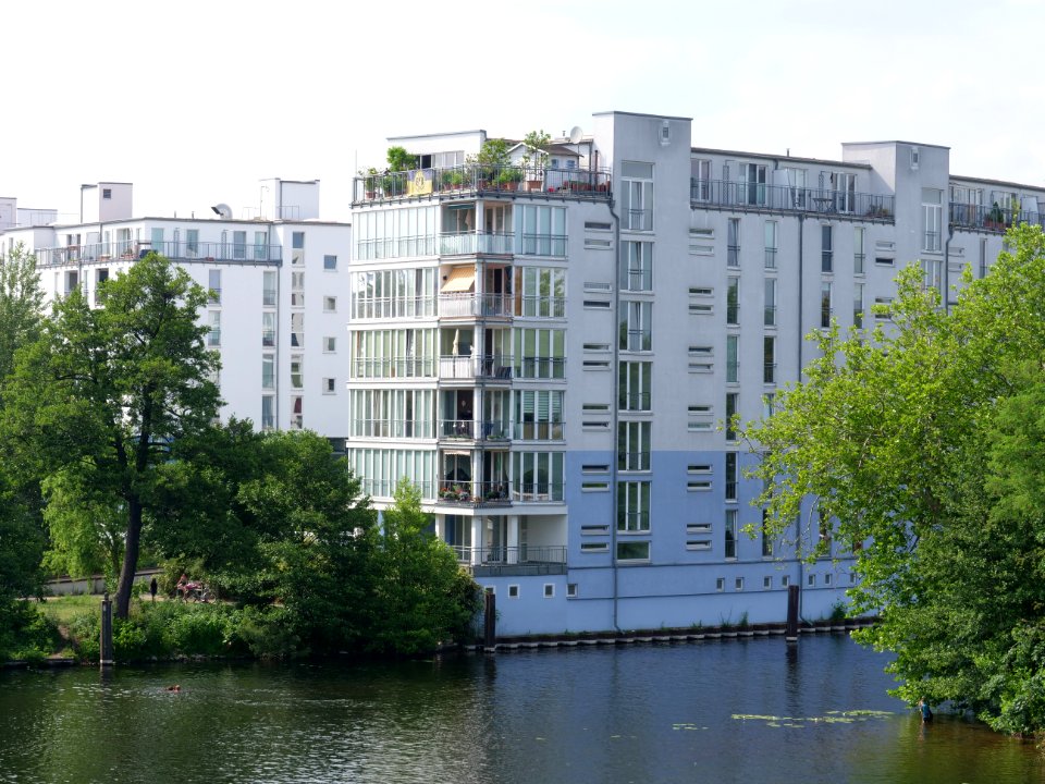 Wasserstadt from Wasserstadtbrücke 2019-07-04 01