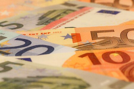 Background euro cash photo