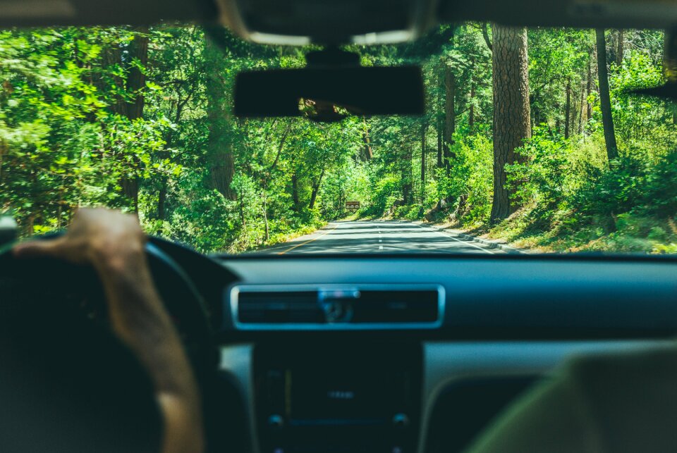 Driver driving travel