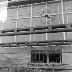Werkzaamheden Centraal Metro Station Rotterdam, uitgang (of ingang) onder Centra, Bestanddeelnr 919-0076