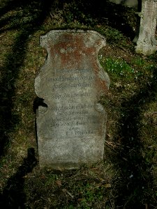 Westenfriedhof Eichstätt -Grabstein Theodor Schmitz