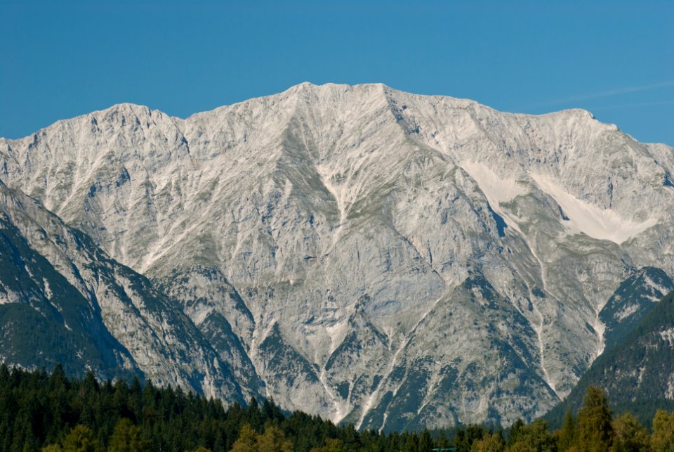 Wettersteinkopf, Wettersteinwand und Rotplattenspitze