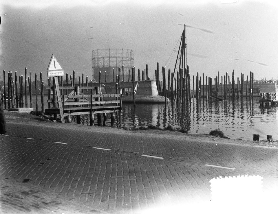 Werkzaamheden aan nieuwe Amstelbrug, Bestanddeelnr 905-5777