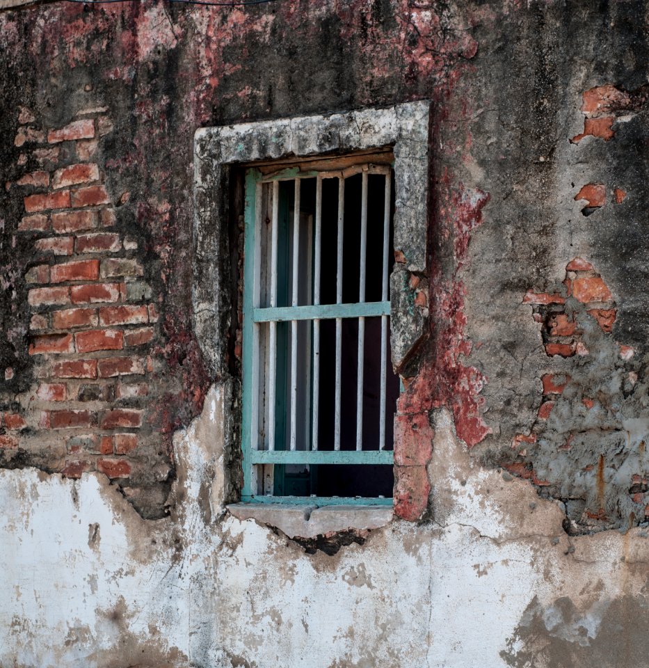 Window of a typical Colonial house in Maracaibo city