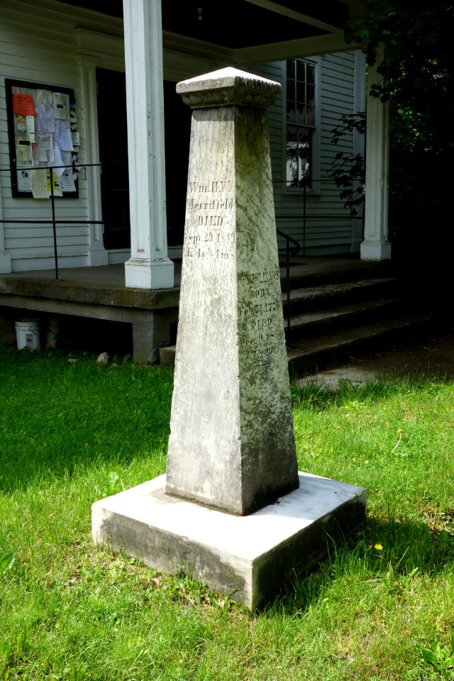 William H. Williams marker - Williamsville, Vermont - DSC08450