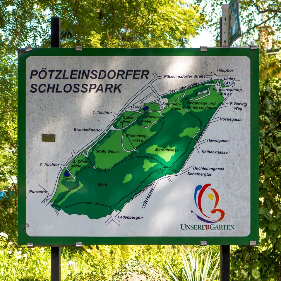 Wien 18 Pötzleinsdorfer Schlosspark u