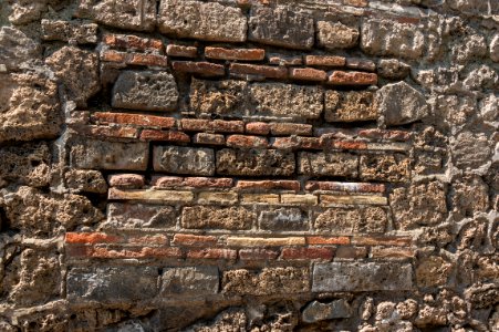 Wall structure Pompeii