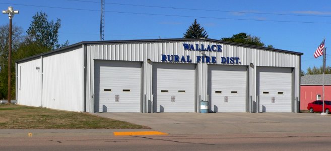 Wallace, Nebraska fire station