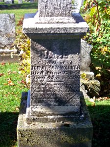 Walker (Jane), Lebanon Church Cemetery, 2015-10-23, 01