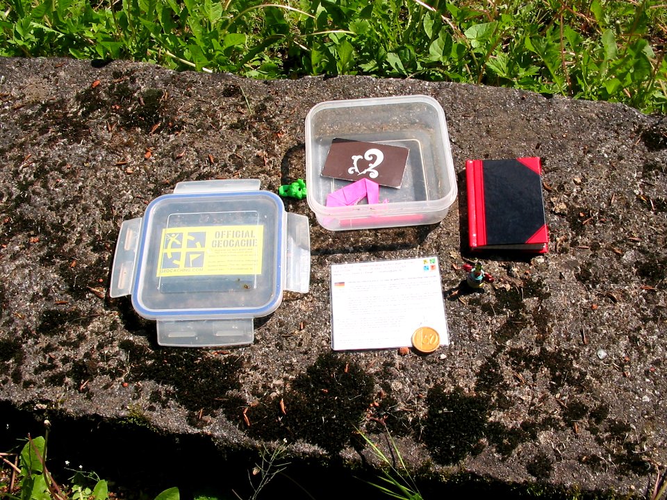 Witten Geocache KZ-Außenlager Inhalt