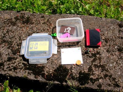 Witten Geocache KZ-Außenlager Inhalt