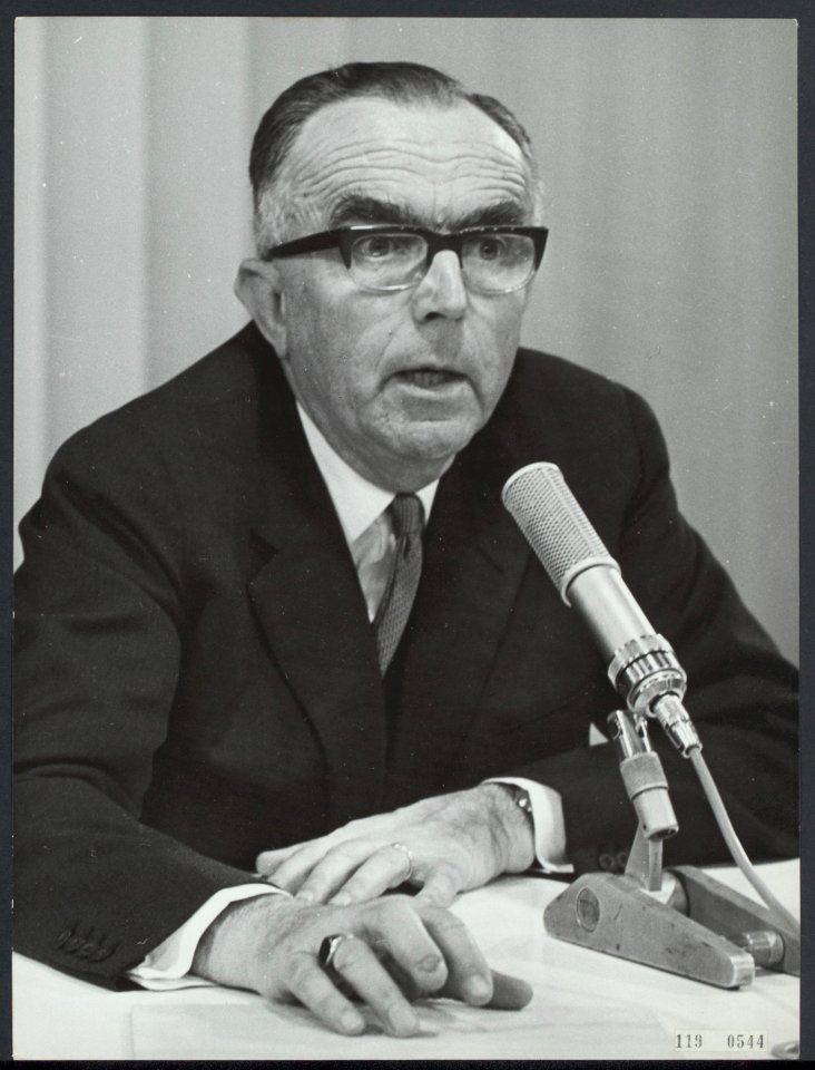Willem Bruynzeel, voorzitter Verbond van Nederlandse Ondernemingen, Bestanddeelnr 119-0544