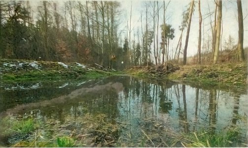 Walzbach, Hungerquelle, Bild Infotafel