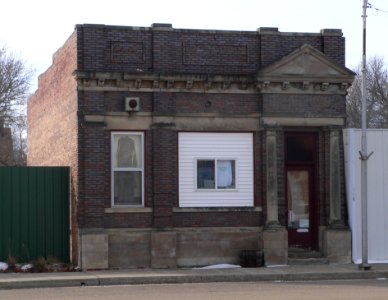 Wakonda State Bank (Wakonda SD) from NE 1