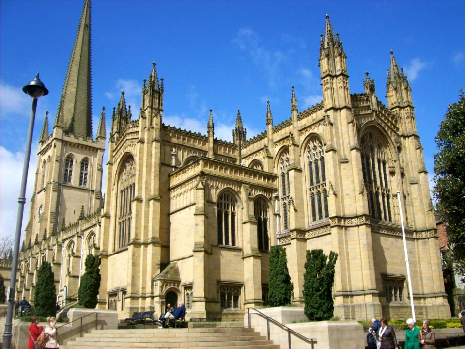 Wakefield Cathedral from east