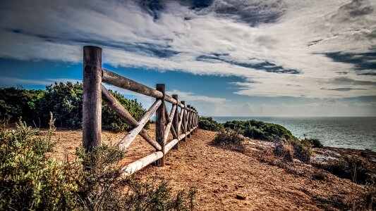 Ocean coast scenic