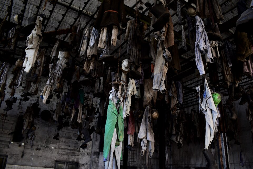 Lonely place rags hang