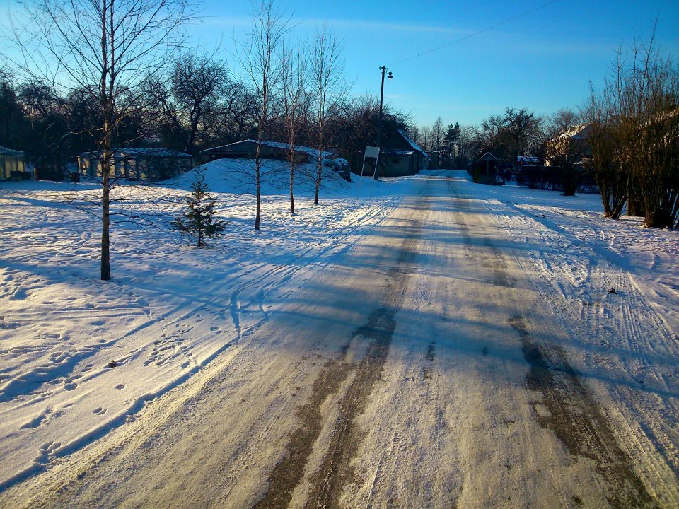 Winter way, Miskininku Street Jonava, '14