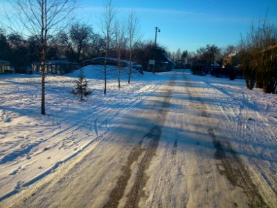 Winter way, Miskininku Street Jonava, '14