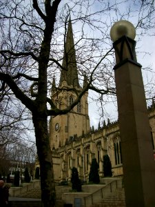 Wakefield Cathedral, the spire