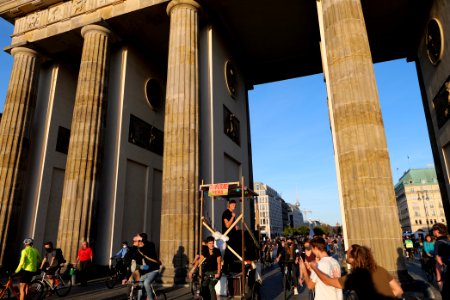 Without Kerosin from Cologne to Berlin last trip Wannsee to Brandenburg Gate Berlin 2020-09-18 176