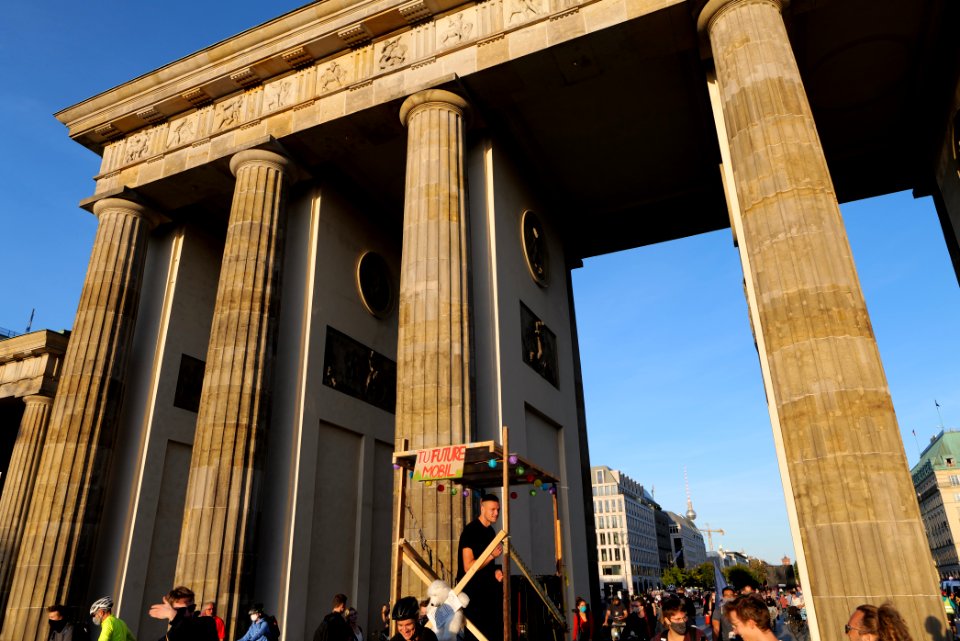 Without Kerosin from Cologne to Berlin last trip Wannsee to Brandenburg Gate Berlin 2020-09-18 177