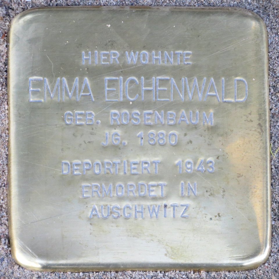 Witten Stolperstein Emma Eichenwald