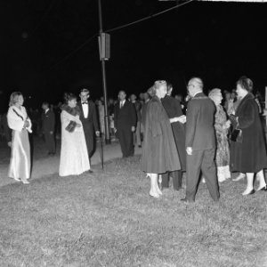 Vuurwerk op het Malieveld, de Koninklijke gasten, Bestanddeelnr 917-9207