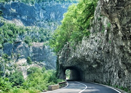 Landscape road summer