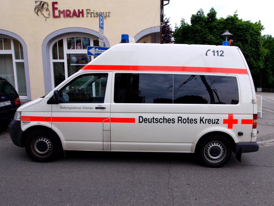 VW Ambulance Deutsches Rotes Kreuz, Rettungsdienst Ortenau pic3