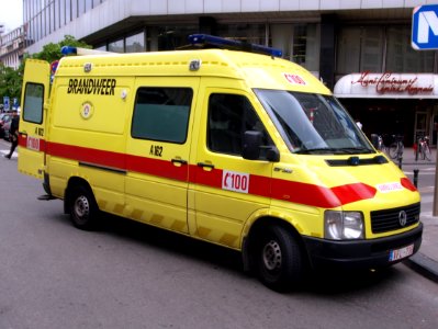 VW Ambulance in Bruxelles, Belgium