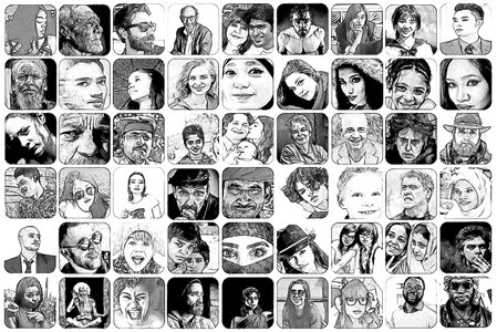 Photo album world population